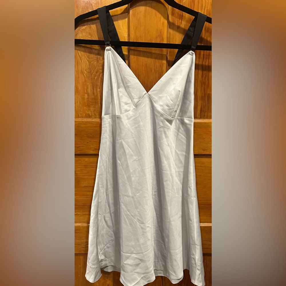 NWT Victoria's Secret Light Silver Gray Slip